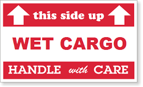 Etikett Wet Cargo